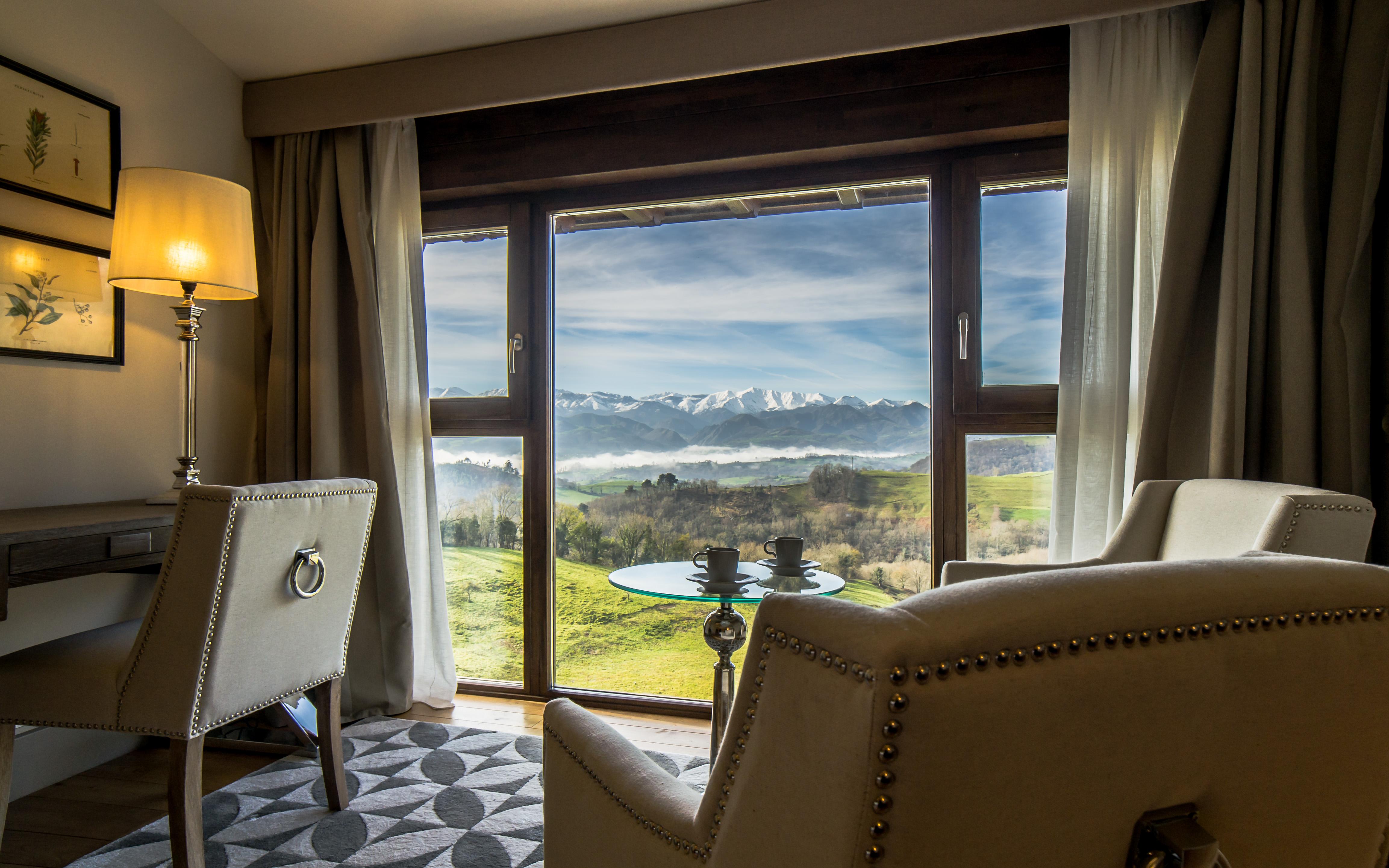 Puebloastur Eco Resort Hotel & Spa Cofiño Buitenkant foto